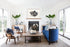 indigo coral art wall art